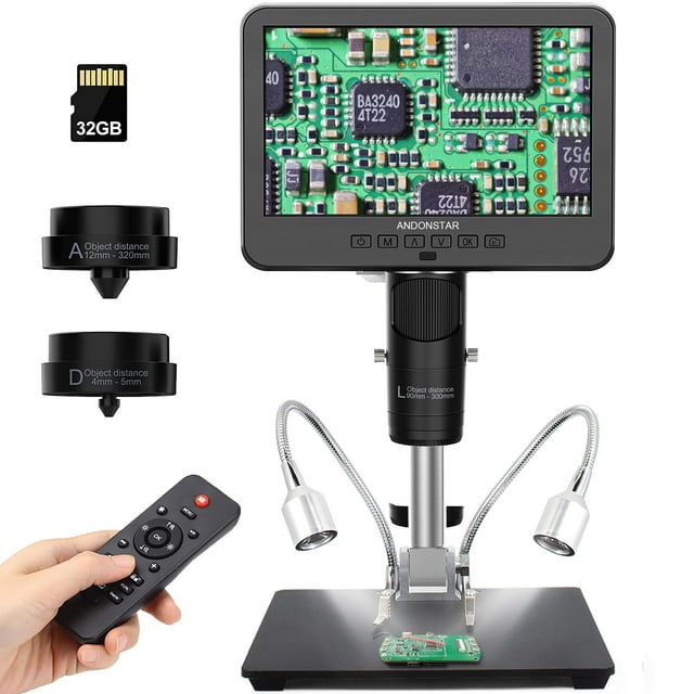 Microscopio digital Andonstar AD246S-M 2000x 2160P UHD HDMI