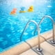 thumbnail image 4 of Plataforma de natación flotante, colchón de piscina, material de secado rápido, almacenamiento compacto, para relajación familiar, vacaciones en la playa, parque acuático, PVC duradero,, 4 of 5