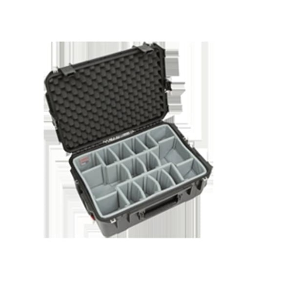 SKB  iSeries 3i-2215-8 Case with Think Tank Designed Photo Dividers - Black