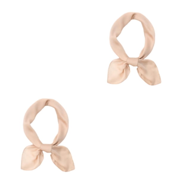 Bufandas de cuello Elegantes y Ligeras Minnieouse multicolor 70*70CM 2Conjunto