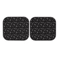 thumbnail image 7 of Haiem Cute Skull Car Windshield Sun Shade (2 Pieces) Foldable Windshield Sun Shade Car Accessories for Truck SUV Pickup-Small, 7 of 7
