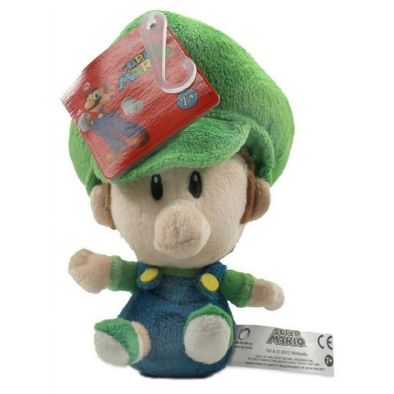 Super Mario Bros Baby Luigi 5" Plush