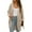 Apricot, variant on YOGAFOX Women's Fall Waffle Sweater Cardigan Batwing Long Sleeve Loose Open Front Knit Coat S-XXL