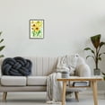 thumbnail image 3 of Stupell Industries Vintage Yellow Daisies Botanical & Floral Painting Black Framed Art Print Wall Art, 11 x 14, 3 of 9