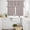Light Beige Gray Purple, variant on Brown Floral Kitchen Curtains Sets for Windows 36 Inch Length, Vintage Rustic Flowers Botanical Spring Rod Pocket Window Treatments Tier Curtains and Valances Set for Bedroom/Bathroom