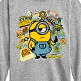 thumbnail image 3 of Despicable Me Minions - Minion & Banana Stickers - Toddler & Youth Long Sleeve Graphic T-Shirt, 3 of 5