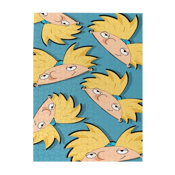 Rompecabezas de madera de 1000 piezas de Hey Arnold, juego de memoria y agilidad para la familia, juguetes para niños, niñas y adultos, regalos desafiantes para decoración del hogar