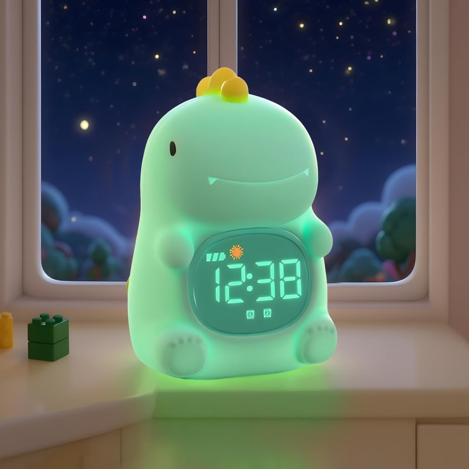 TCJJ Kids Sleep Training Alarm Clock with Night Light OK to Wake Clock & Sound Machine TCJJ Kids Sleep Training Alarm Clock with Night Light OK to Wake Clock & Sound Machine b 47 bc 9
