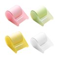thumbnail image 1 of 4 Pcs Blocs-Notes Adhésifs Super Auto-Adhésifs avec Distributeur de Ruban Mémo pour Maison École Bureau (Couleur Aléatoire), 1 of 9
