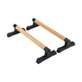 thumbnail image 1 of 2 barras de flexiones de madera con asas para hacer flexiones, barra de parada de manos, estructura robusta, estable y antigravedad. 50cm, 1 of 8