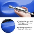 thumbnail image 3 of Paintless Dent Repair Puller Kit - Puller Grip PRO Slide Hammer T-Bar Tool with Dent Removal Pulling Tabs for Car Auto Body Hail Damage Remover, 3 of 7