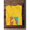 thumbnail image 3 of Unicorn Stencil Art T-Shirt Men -Image by Shutterstock, Male 4X-Large, 3 of 4