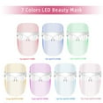 thumbnail image 3 of JAYWAYNE 7 Color LED Face Mask Light Therapy: Red Light Therapy Mask for Face with Red Light Therapy, Ideal for At-Home Skincare, Facial Treatment & Mask Enhancement, 3 of 8