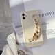 thumbnail image 1 of Estuche para iPhone de Apple con cadena para iPhone 7/8/11/12 - Estuche para iPhone con estilo de collar protector de parachoques de TPU suave Ofspeizc HMJM335-5, 1 of 5