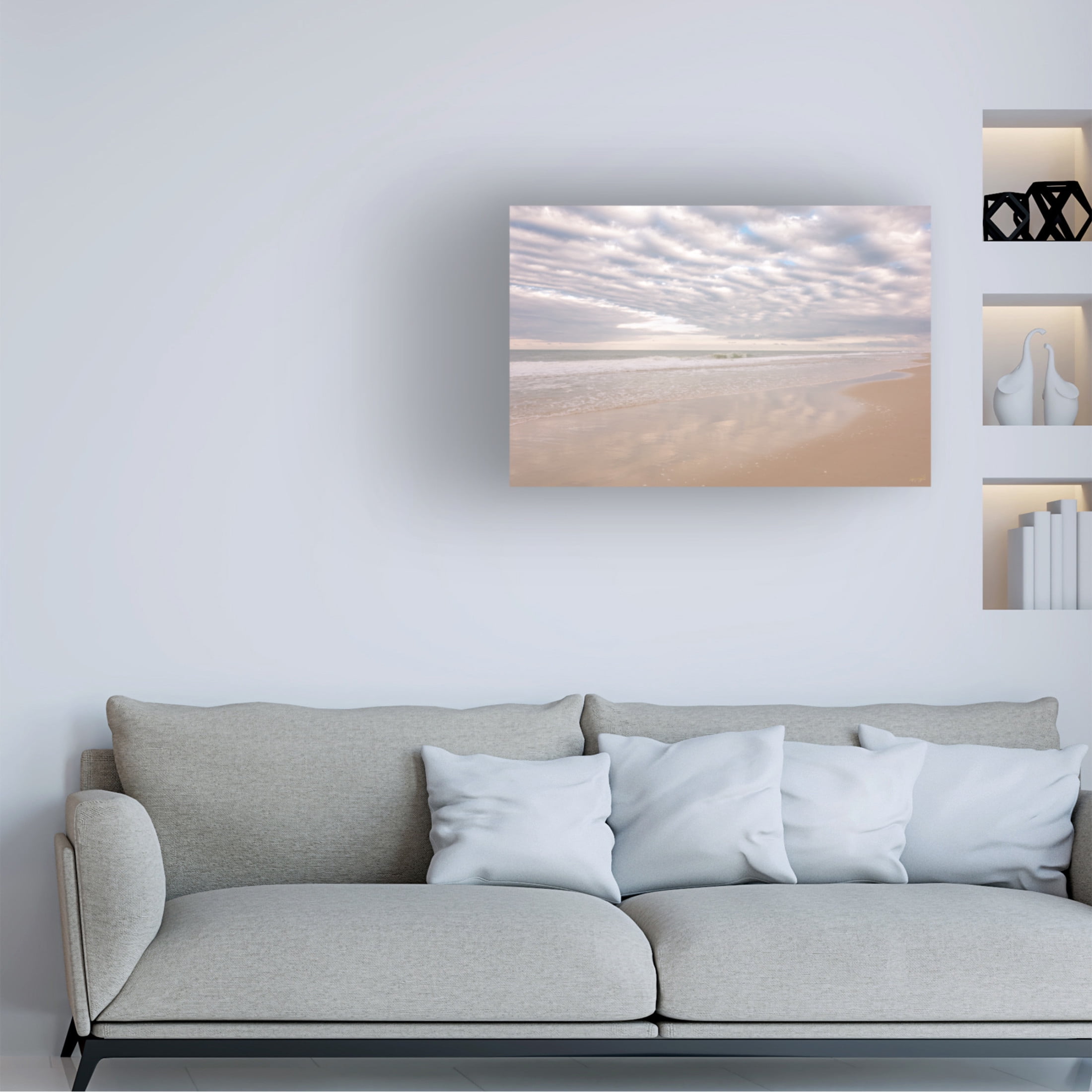 Canvas Wall Art - Life BeautifuLEE 'Delicious Cotton Harvest 2' Wall Art for Living Room, Bedroom, or Office Décor by Trademark Fine Art - 24 x 16 Inches