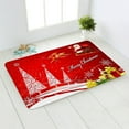 thumbnail image 4 of Christmas Printed Floor Mat Entry Door Mat Carpet Bathroom Rugs Soft Shower Mat Non Slip Quick Dry Absorbent Kitchen and Home Decor, Bath Decor for Bathroom Floor, Tub and Shower, 16x24 Inch, 4 of 4