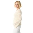thumbnail image 2 of Jessica Simpson Women's and Women's Plus Pointelle Pullover, Sizes XS-5X, 2 of 5