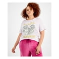 thumbnail image 1 of LOVE TRIBE T-Shirt à Col Rond à Manches Courtes Graphique Violet Womens Plus 1X, 1 of 4