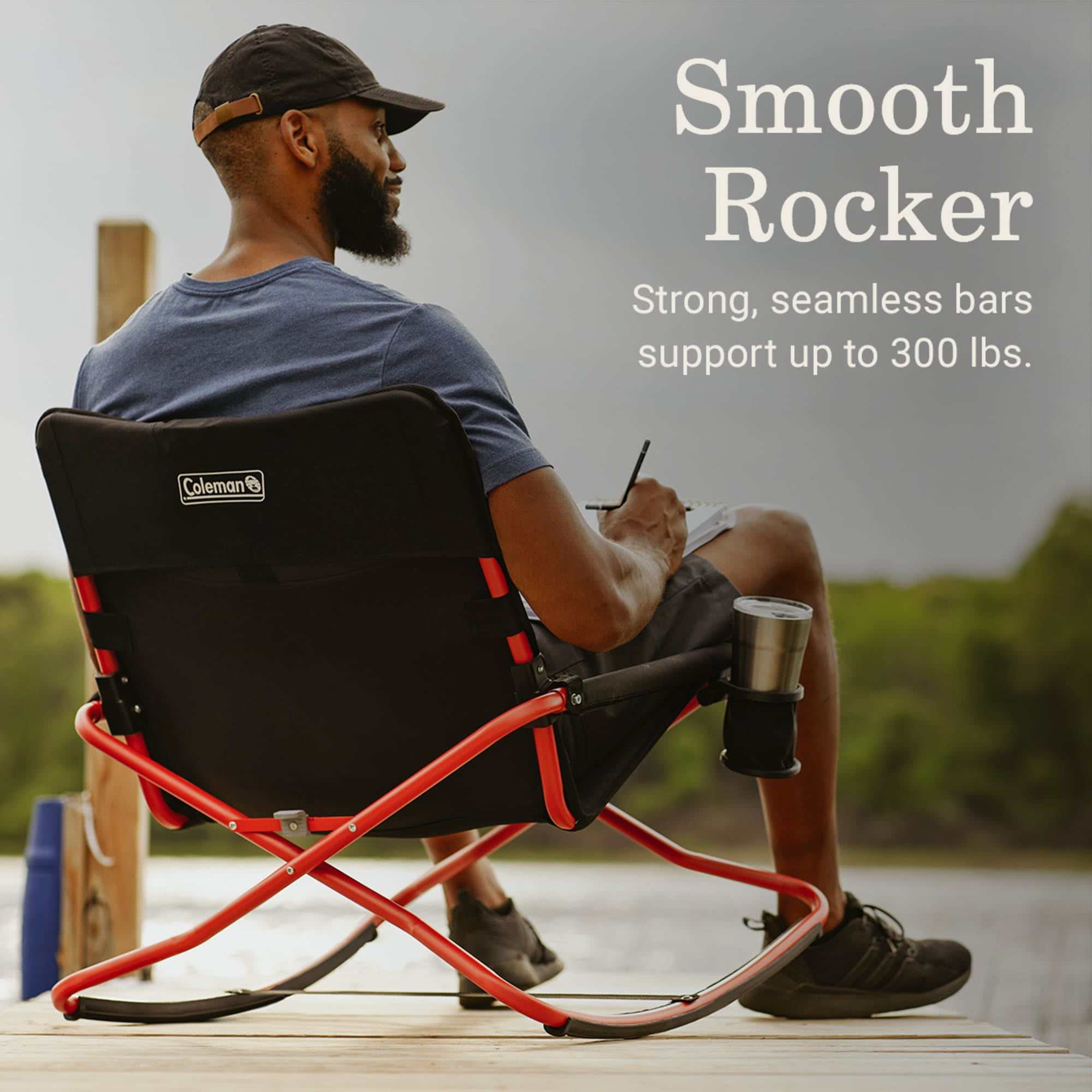 Coleman Outdoor Cross Rocker Chair - Walmart.com