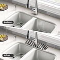 thumbnail image 4 of Sikiie Black and White Checkerboard Splash Guard for Sink Faucet-1 PC Super Absorbent Fast Drying Mat Sink Gadgets-Splash Guard for Kitchen, Sink Mat, 4 of 7