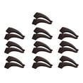 thumbnail image 1 of 20 Pcs Crochet d'Oreille Antidérapant pour Lunettes Reteneurs de Lunettes Prise pour Lunettes Noir, 1 of 8