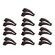 thumbnail image 1 of 20 piezas de agarre antideslizante para gafas, ganchos para la oreja, retenedores para gafas, agarre para gafas Negro, 1 of 9