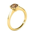 thumbnail image 4 of Aonejewelry 0.90 Carat Morganite Engagement Ring In 10k Yellow Gold, 4 of 4