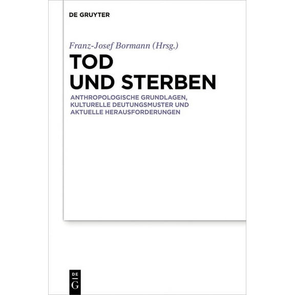 Tod und Sterben, (Hardcover)