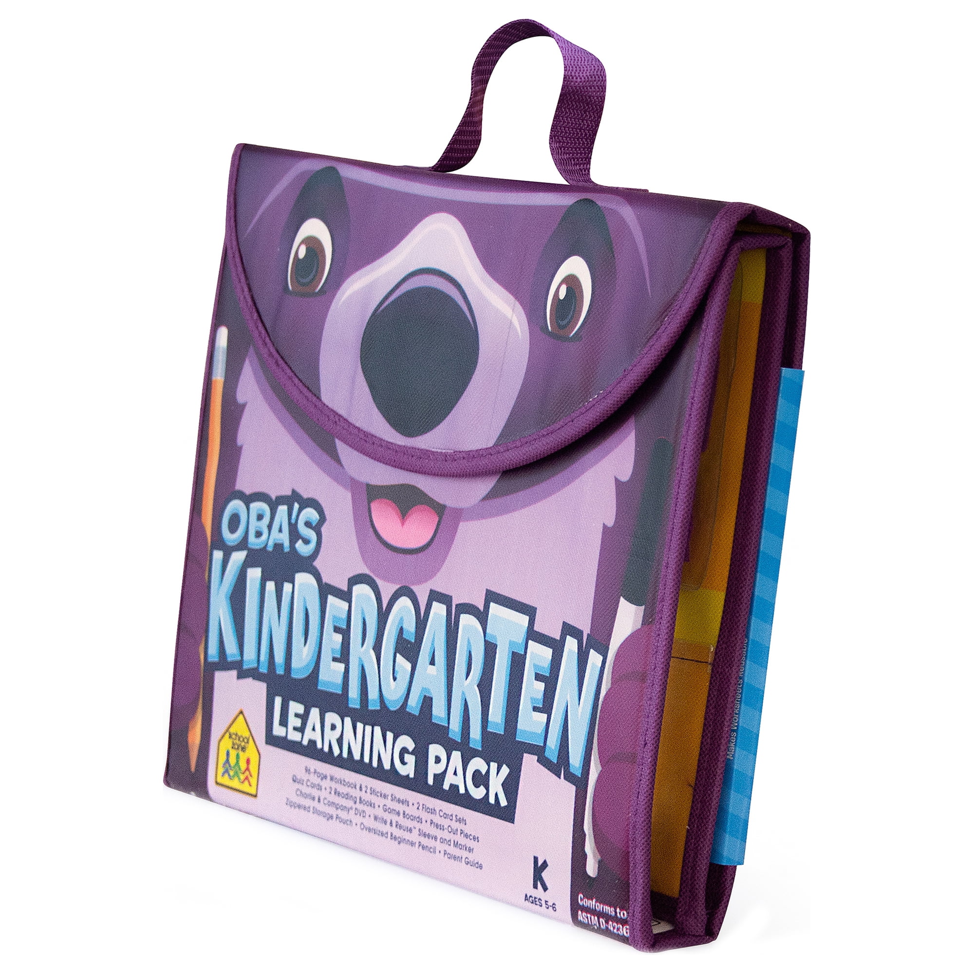 School Zone Oba's Kindergarten Learning Pack