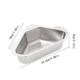 thumbnail image 3 of CUITING Kitchen Stainless Steel Strainer Triangle Drainer Corner Strainer Kitchen Triangle Filter For Kitchen Waste Vegetable Fruits Food Dish Drying Tray Xl, 3 of 6