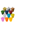 thumbnail image 2 of 24 Veladoras Votivas Parafina Pura 5 Cm De Alto Colores, 2 of 4