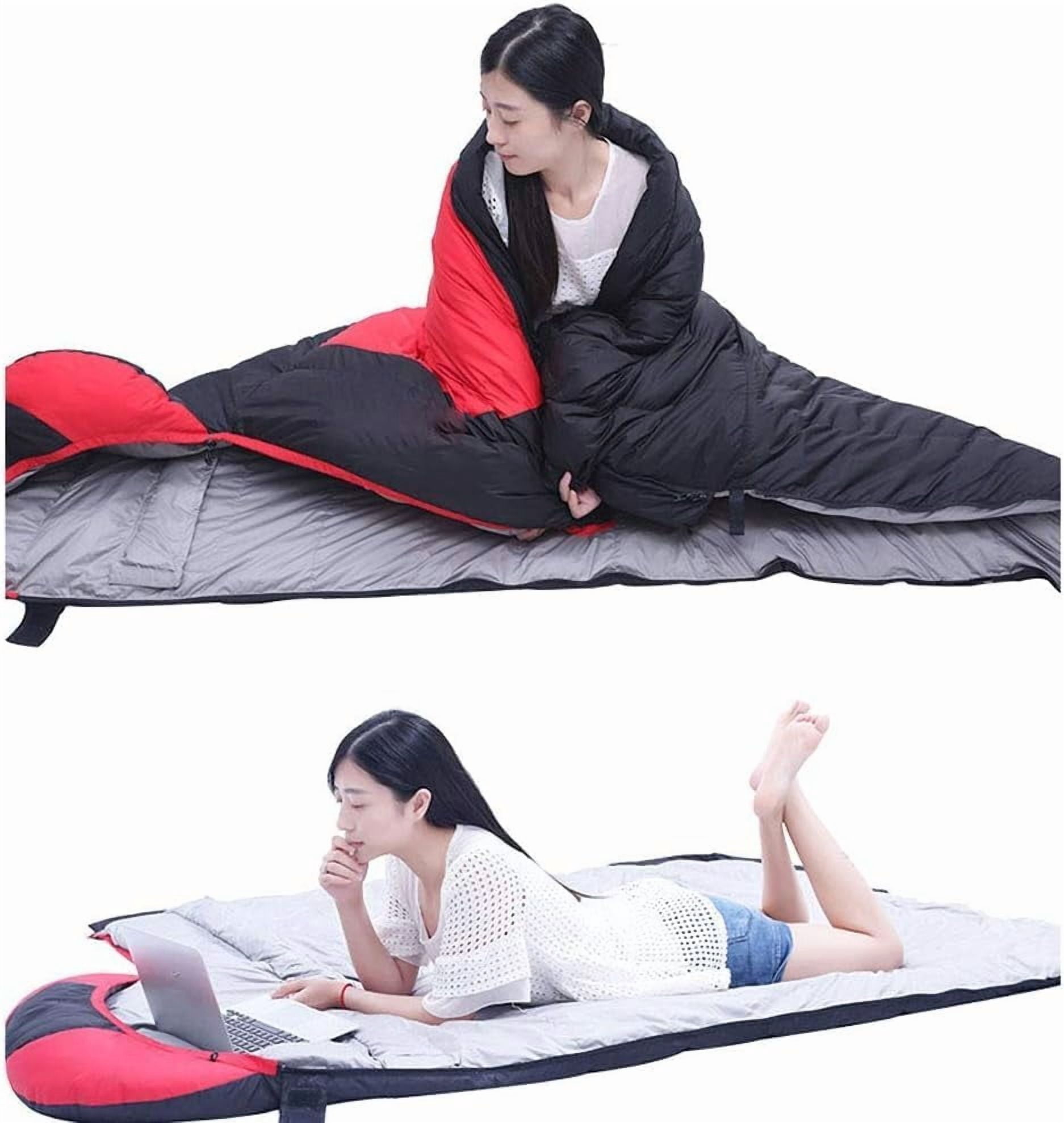 Ultralight Adult Envelope Sleeping Bag Outdoor Camping Duck Down Autumn Sleeping Bag Sleeping Bag
