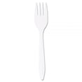 thumbnail image 2 of Disposable Plastic White | Pack of 400 Forks, 400 Count, 2 of 3
