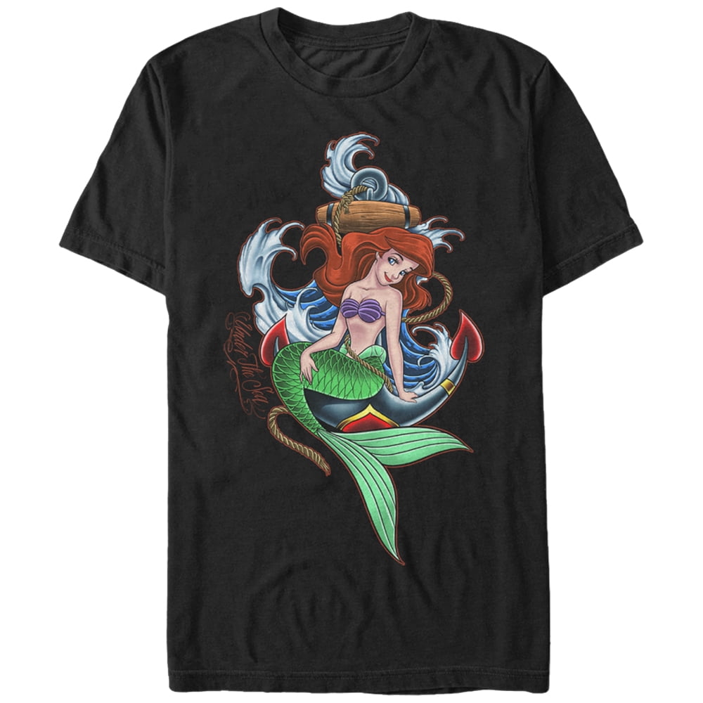 men's little mermaid shirt