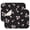 Cute Floral, variant on 2 Pack Sunflower with Quote Design Pads - Thick 3-Layer Foldable Drying Mat