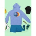 thumbnail image 3 of Laughing Layers - Retro Emoji Aesthetic Graphic Youth's Hoodie, 3 of 4