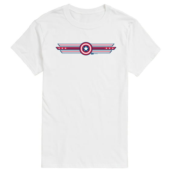 Marvel - Captain America Horizontal - Men's Short Sleeve Tee