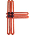 thumbnail image 4 of 4-color Plastic Angle Model Tool, Protractor, Metric Multi-angle Measuring Ruler Tool, 4 of 4
