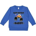 thumbnail image 2 of Inktastic Happy Birthday Daddy Monster Truck Toddler Sweatshirt, 2 of 4