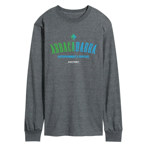 The Black Phone - Abracadabra Logo - Men's Long Sleeve Graphic T-Shirt
