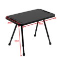 thumbnail image 2 of Foldable Camping Tables Aluminum Alloy Lightweight Folding Table Adjustable Height Picnic Desk, 2 of 6