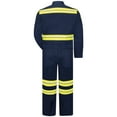 thumbnail image 3 of Red Kap Men's Enhanced Visibility Twill Action-Back Coverall with Chest Pockets, 3 of 4