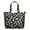 Black Cartoon Skull, variant on Black White Gothic Cat Skull Moon Pattern Travel Tote Bags for Women Carry On,Large Weekender Bags for Women Travel,Multi Functional Duffle Bag for Work,Shopping,Sports