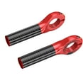thumbnail image 1 of 2x Bike Bar Ends Handlebar Grips Ergonomic Lightweight Bike Bar Ends Bar Red, 1 of 8