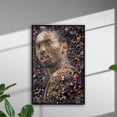thumbnail image 2 of Basketball Fans Poster Canvas Prints Wall Art Décor Kobe Bryant Posters for Teen Room Wall Decoration - Unframed 8x12 inch, 2 of 6