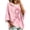 Pink1, variant on bravefron Oversized Hoodie for Women Cancer Short Sleeve Casual Fashion Y2K Streetwear Pullover Sweatshirt Back to School Top