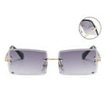 thumbnail image 2 of Gafas de sol cuadradas sin montura Zulema 3 piezas, 2 of 8