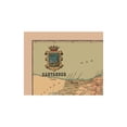 thumbnail image 4 of Historic Map - Santander Spain - Martine 1904 - Vintage Wall Art, 4 of 4
