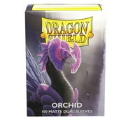 Dragon Shield 100CT Standard Size Deck Protector Dual Matte Sleeves - Orchid
