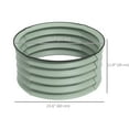 thumbnail image 3 of Outsunny Steel Raised Beds for Garden Set of 2  for Growing Flowers, Green, 3 of 9